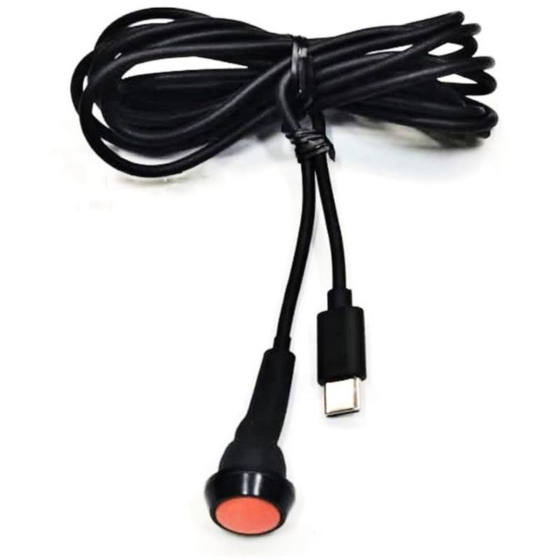 Bryter aktivert taleknapp, USB-C kontakt, ZN6100013