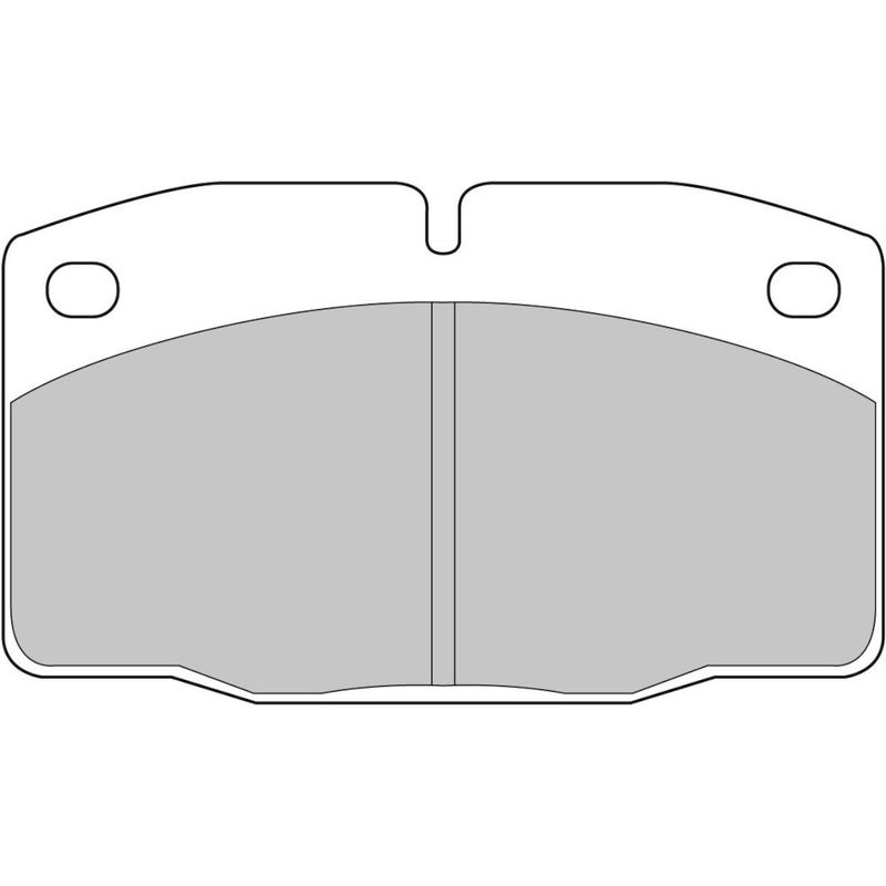 Bremseklosser, Foran, Opel Ascona B, Kadett GSI, Manta. FCP173-