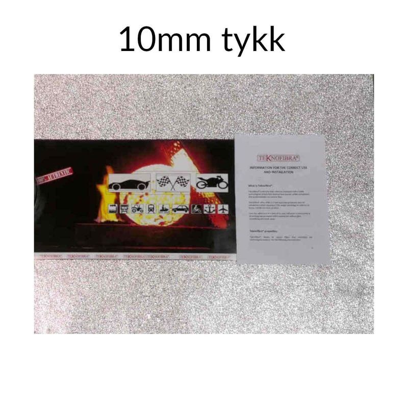 Teknofibra selvklebende duk, 500mm  x1000mm, 10mm tykk, TF0209211533