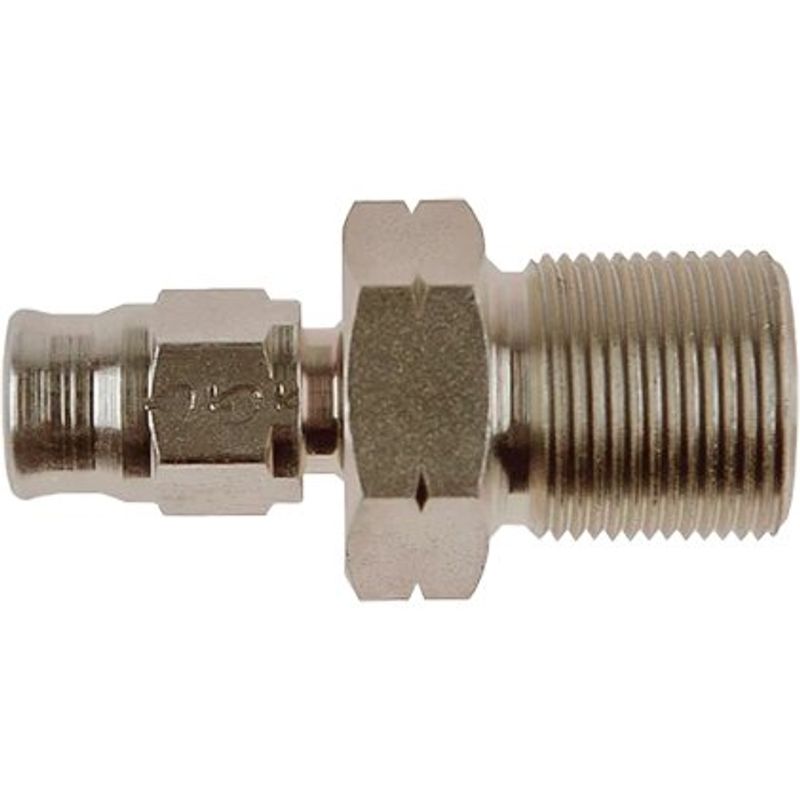 Goodridge fitting, 10 x 1 MM, hunn, Concave