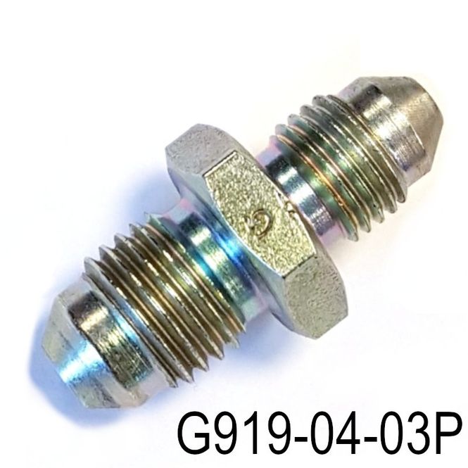 Hovedbilde Goodridge fitting -4 UNF, overgang, -4hann/ -3hann