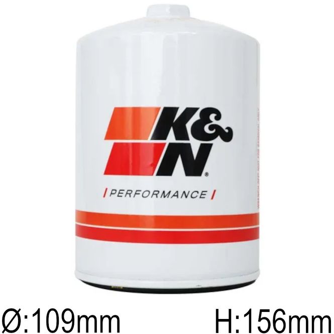 Hovedbilde Oljefilter, K&N, 1-1/2