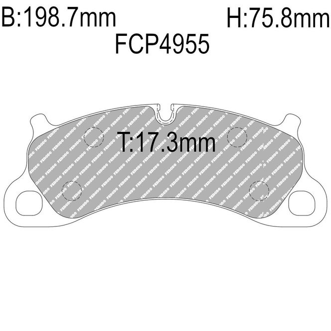 Hovedbilde Bremseklosser, Foran, Porsche 991 Carrera 4 GTS, Brembo. FCP4955
