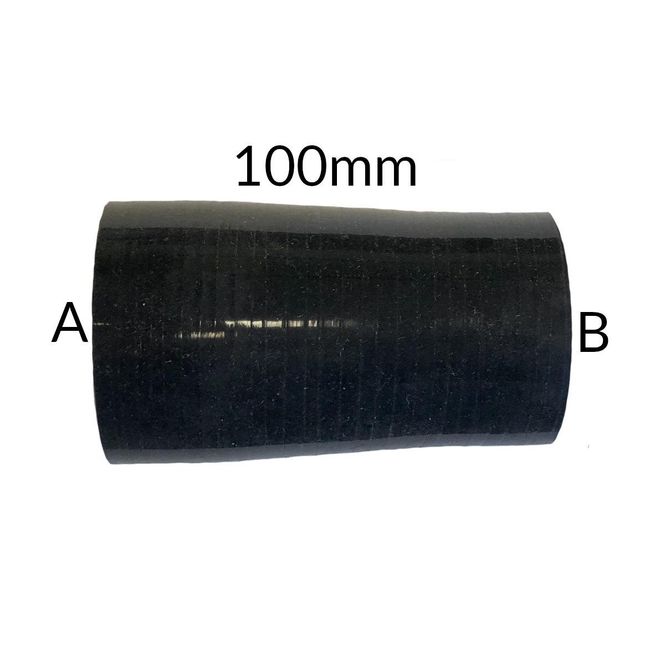 Hovedbilde Extreme overgang 51-45, 102mm lang, Svart, EXR51-45-102