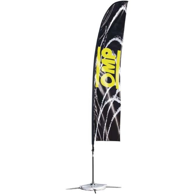 Hovedbilde Flagg, OMP, 70x230 feather flag