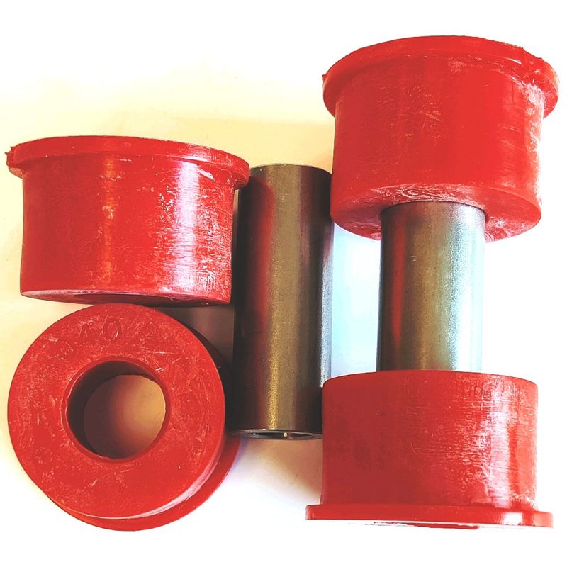 Polybush, Ford Escort 1/2 fremre 2-link (stor), 2 x rød