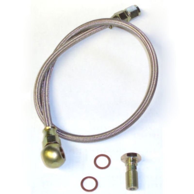 Bremseslange, masterpumpe til beholder, Aeroquip -4, RS1424