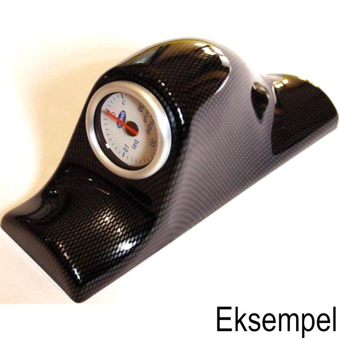 Hovedbilde Instrument-pod, enkel for venstre A-stolpe, Carbonfiber look