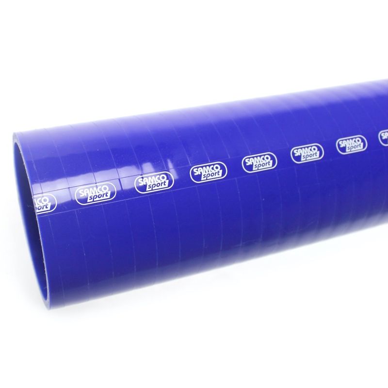 Samco slange, 1 meter lang, 89mm dia., blå