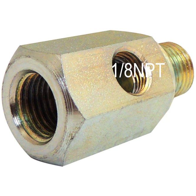  T-adaptere for oljetrykk, 1/8npt, flere utg. MOTP-