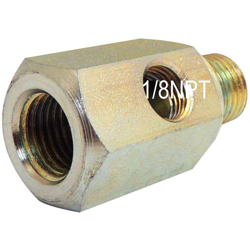 T-adaptere for oljetrykk, 1/8npt, flere utg. MOTP-