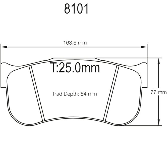 Hovedbilde Bremseklosser, Audi R8, Ferrari, Porsche, 8101