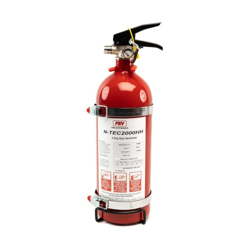 FEV Brannslukker , 2kg FK5-1-1230, FEV-2KG-Novec