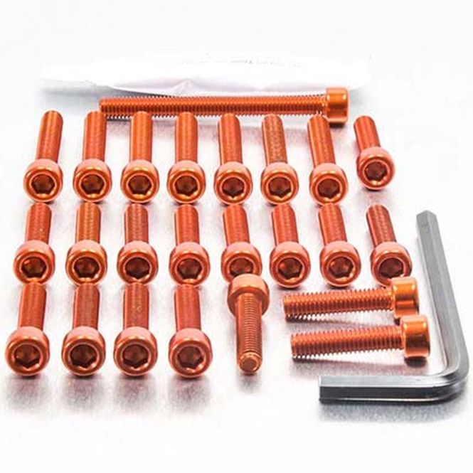 Hovedbilde Honda, motorbolt sett, Oransje