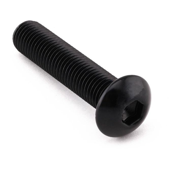 Hovedbilde Bolt, Alu, M10 ( 1,25mm)x45mm, Dome Head. umbraco, Svart