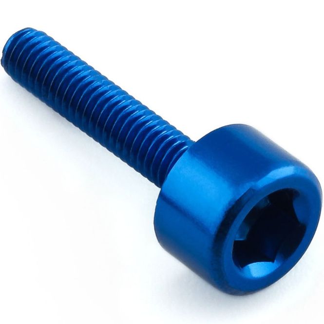 Hovedbilde Bolt, Alu, M4x20mm, umbraco, Blå