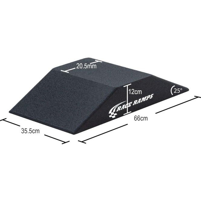 Hovedbilde Race Ramps Show 66cm lange, 12cm høye, (2 stk)