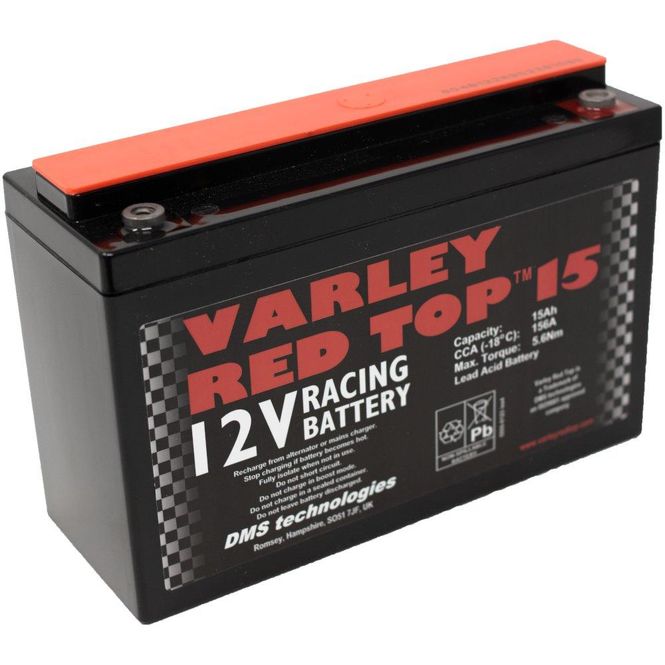 Hovedbilde Batteri,  Varley RED TOP 15, 12V 15Ah, 5.5 kg
