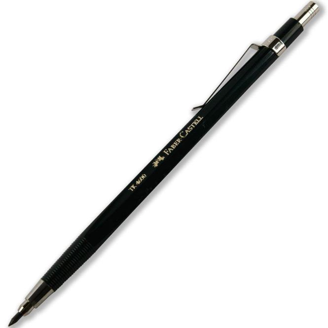 Hovedbilde Kartleser, Trykkblyant, Faber Castell Clutch Pencil, grønn, DTRPE04