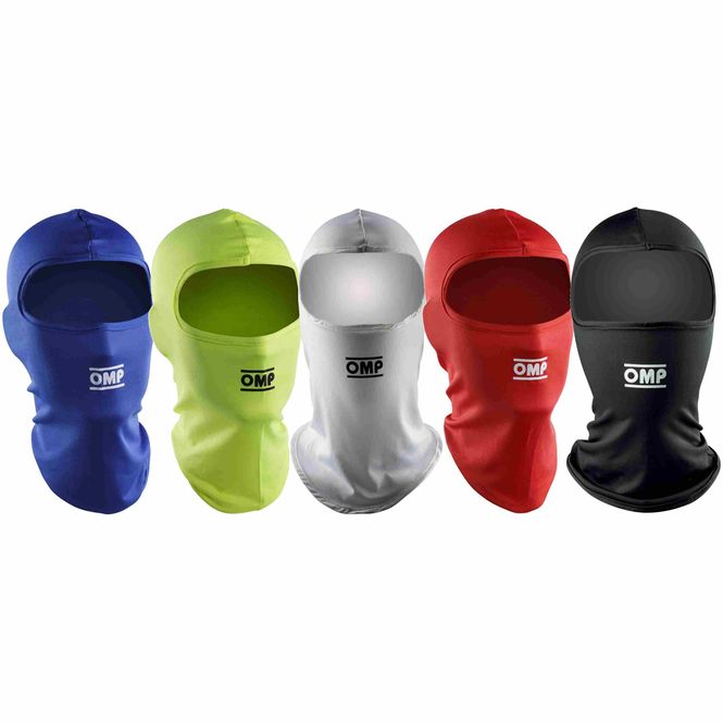 Hovedbilde OMP Karting lett tynn balaclava i polyester og spandex. KE0-3027