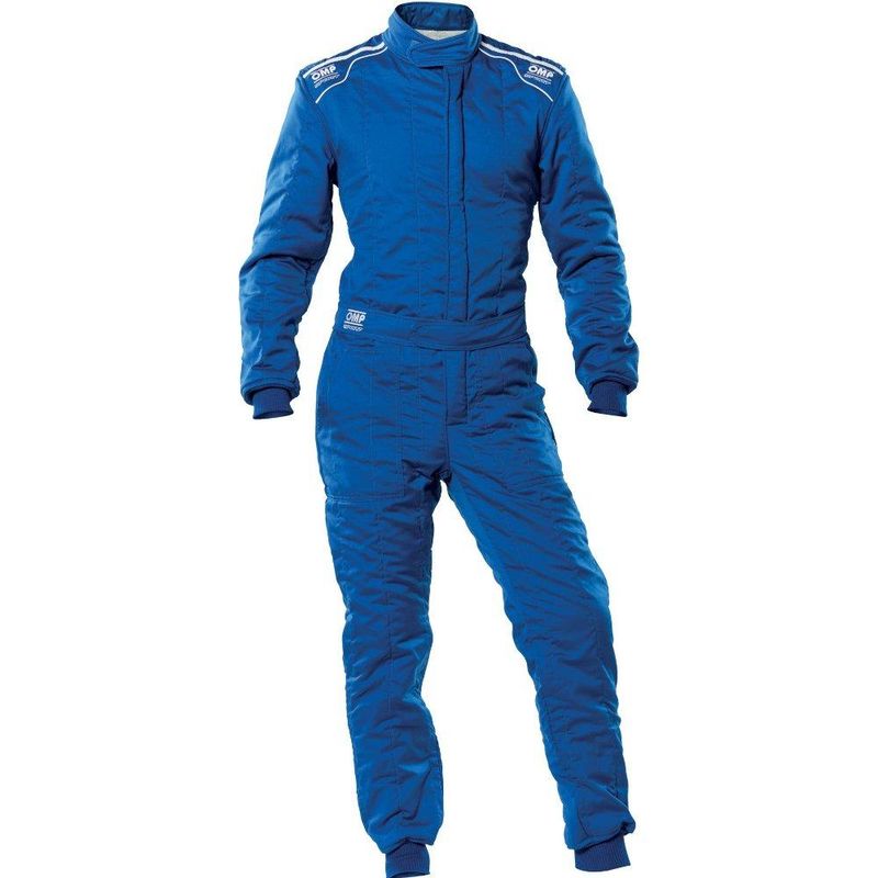 OMP Sport kjøredress i blå. FIA, IA0-1847-C01-041-