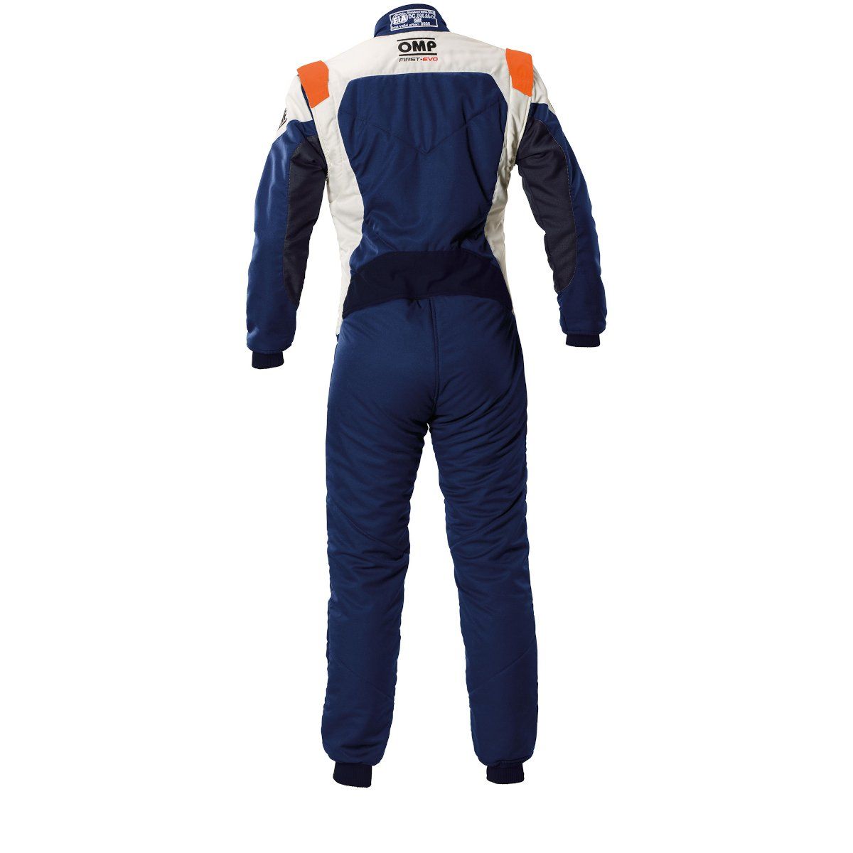 OMP FIRST EVO, Kjøredress, marineblå, orange. IA0-1874-A01-249-
