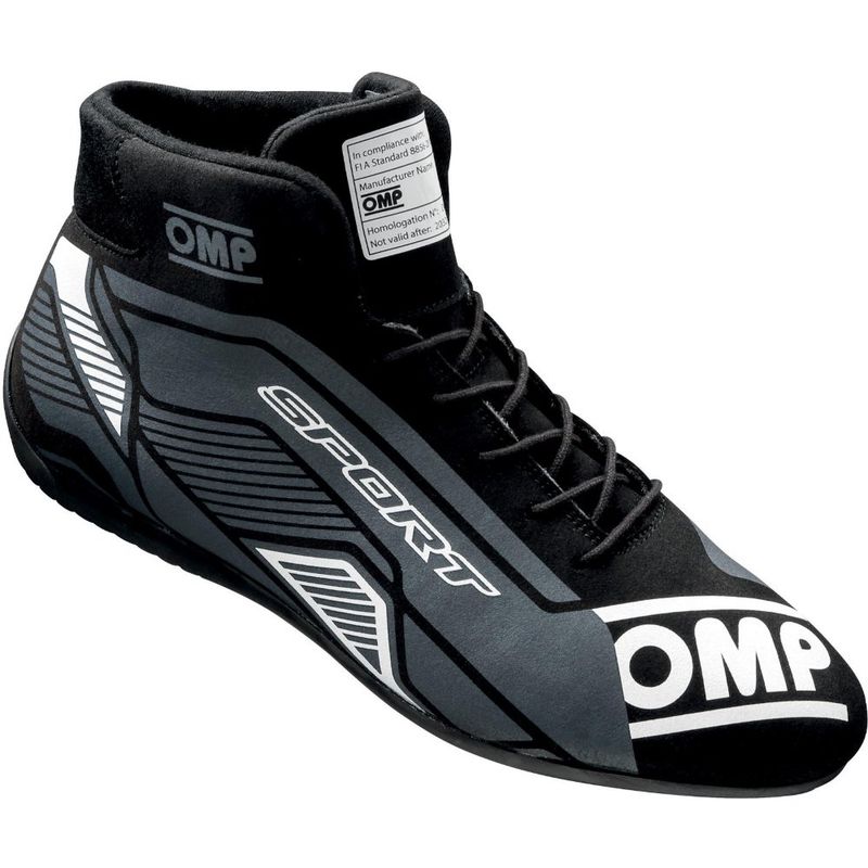 OMP Sport kjøresko i flere farger. 36 - 47. FIA 8856-2018, OIC0-0829-A01-