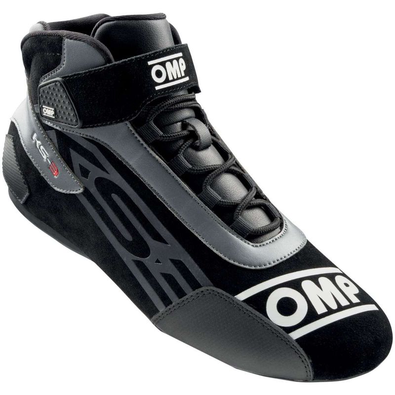 OMP KS-3 kjøresko for karting, semsket skinn, OKC0-0826-A01