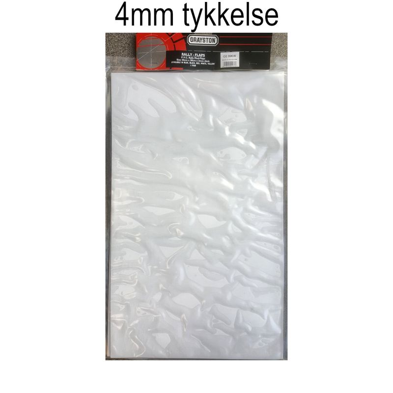 Skvettlapper, 2 stk. 50x30cm. 4mm tykkelse. FGE994-