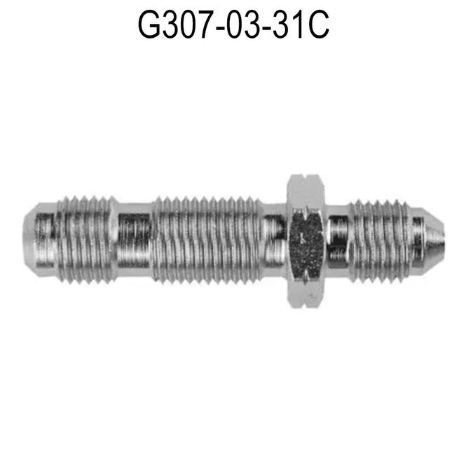 Hovedbilde Gjennomføring, AN3 til M10x1, rustfri,  G307-03-31C