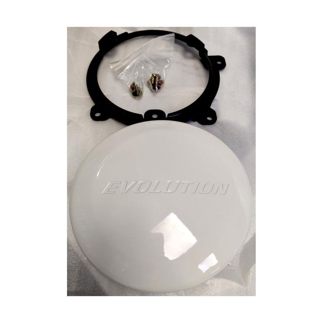 Hovedbilde Cover Fog Lamp FR, White OEM Mitsubishi Evo 5, MR414858, (80264R)