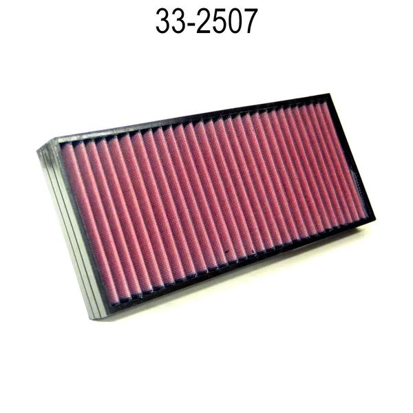 Hovedbilde Luftfilter, K&N innsats, ALFETTA 74-86 1.6L, 107hp. 33-2507